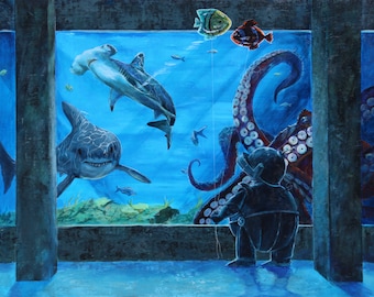 AQUARIUM  Robot Painting