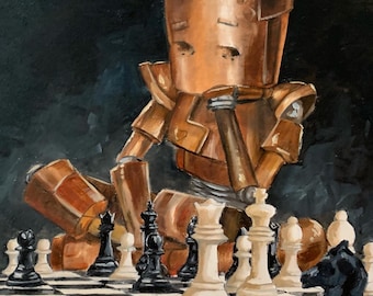 CHESS BOT Robot Painting