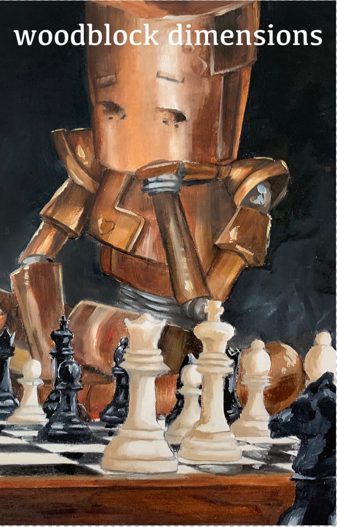 Robot Alien Playing Chess - Lichess Down Image Poster for Sale by  GambitChess