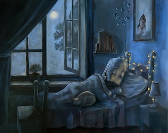 G'Night Bot Robot Painting
