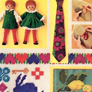 McCalls Needlepoint 1971 Bargello and Cross Stitch PDF E-Book