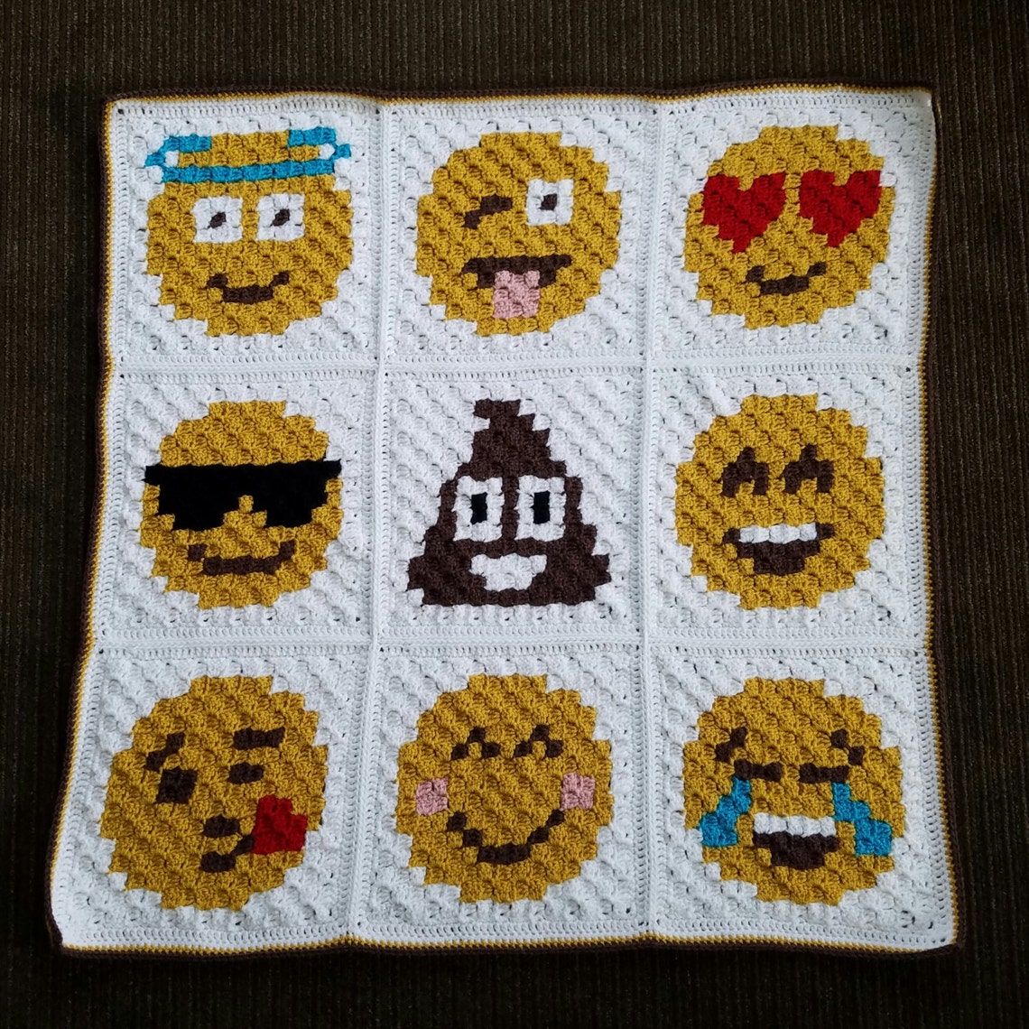 Custom Emoji Blanket Made to Order Baby Blanket Emoji Baby Etsy