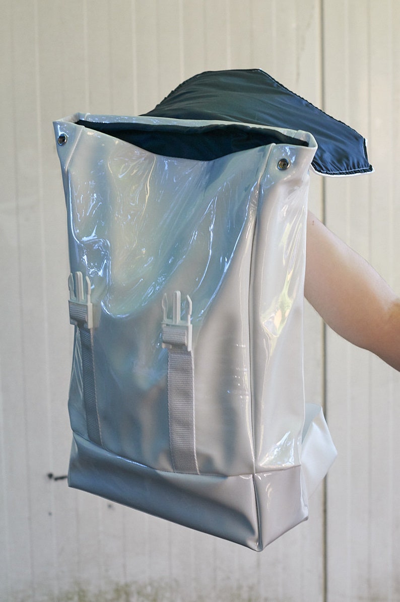 City Backpack Universal Bag Handamde Urband backpack by Inga Skripka image 5