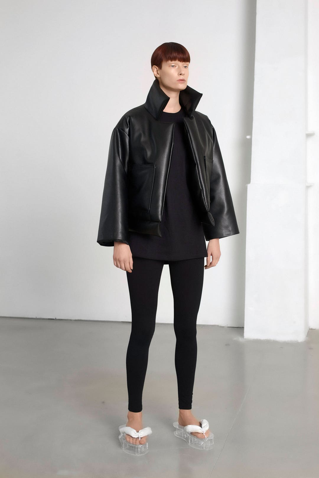 Sustainable Fashion/ Unisex Style Jacket/ in Faux Leather - Etsy
