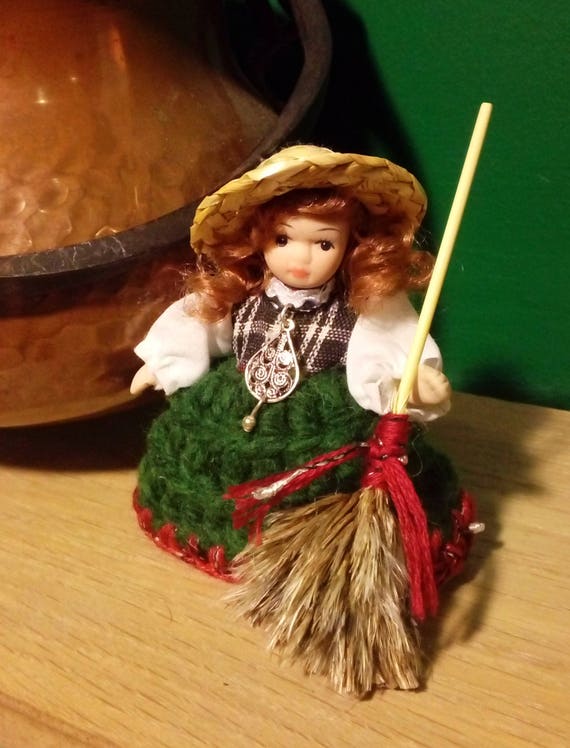 porcelain witch doll