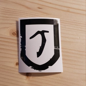 Tomb Raider Ice Axe decal
