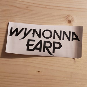Wynonna Earp Logo Decal | Wynonna Earp