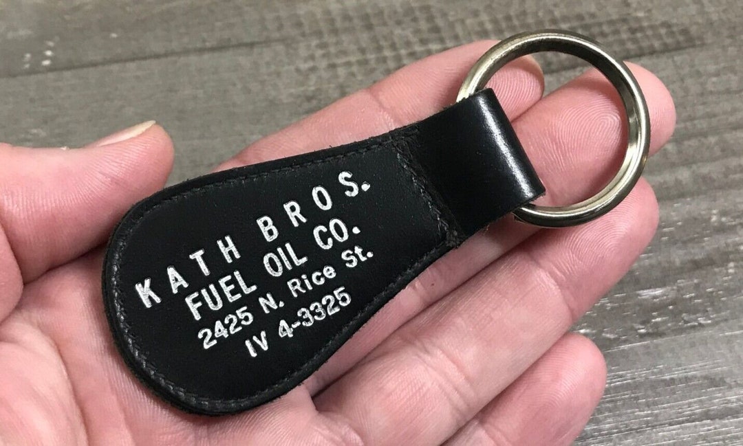 Vintage Kath Bros. Fuel Oil Co. Advertising Key Ring Fob Minnesota ...