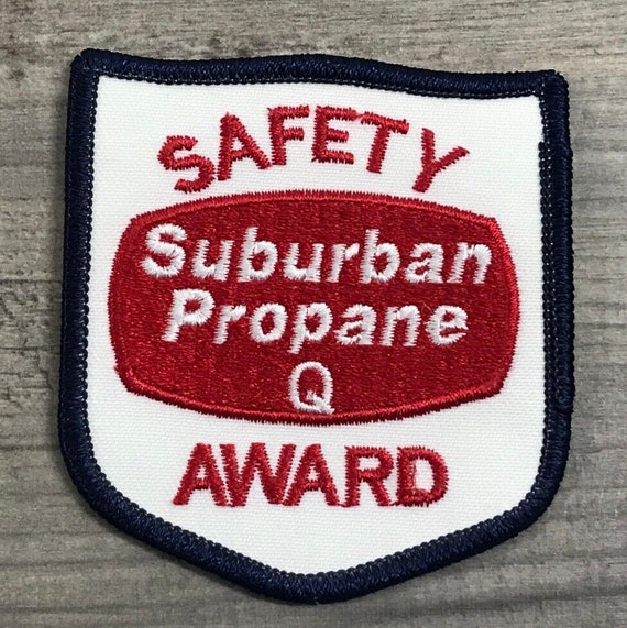Suburban Propane Q Safety Award Vintage Advertisin