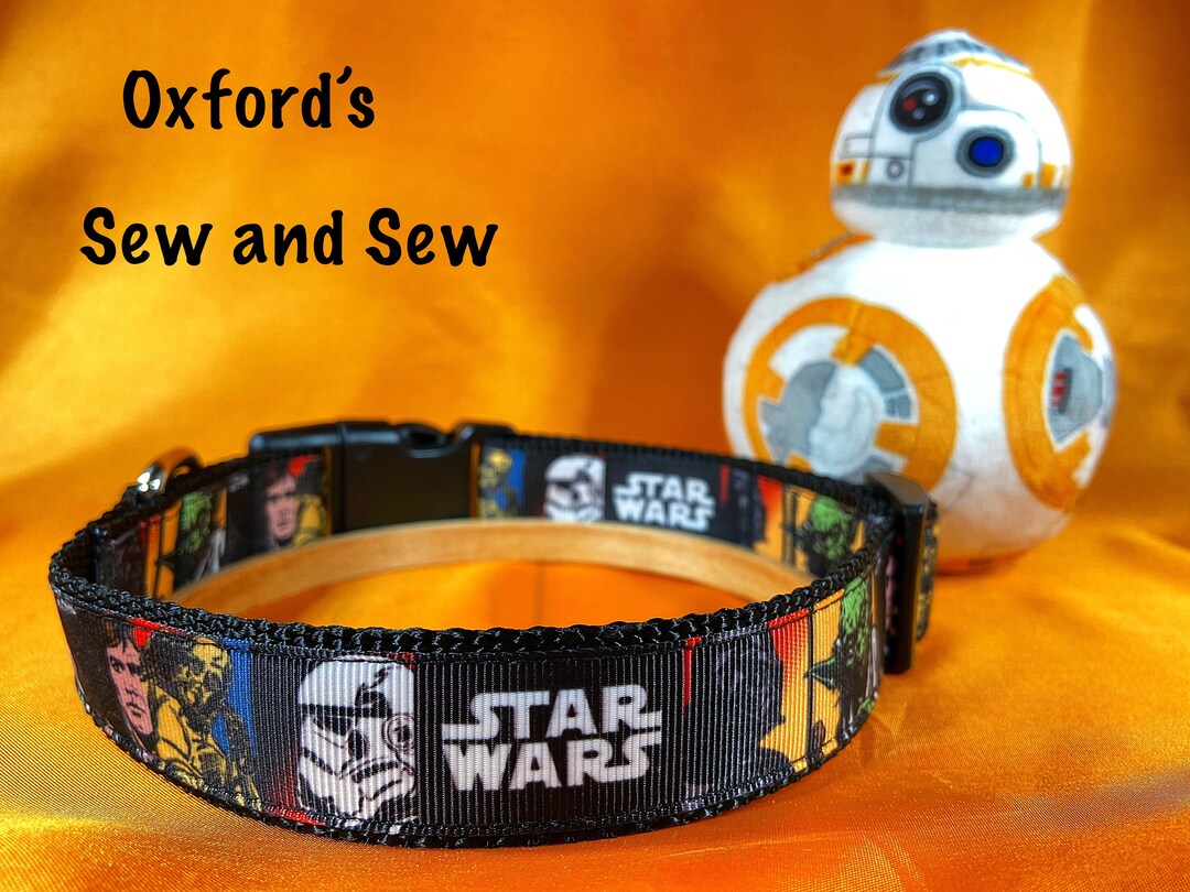 Star Wars Dog Collar & Optional Matching Leash all Sizes Etsy