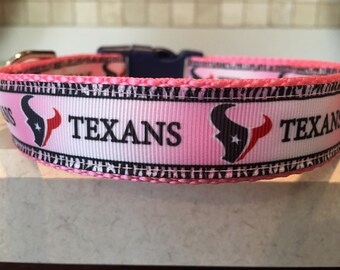 pink texans jersey