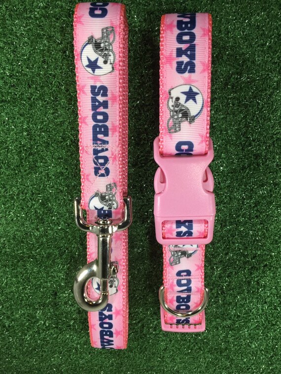 Dallas Cowboys Pink Stars Female Football Sports M L XL Team Dog