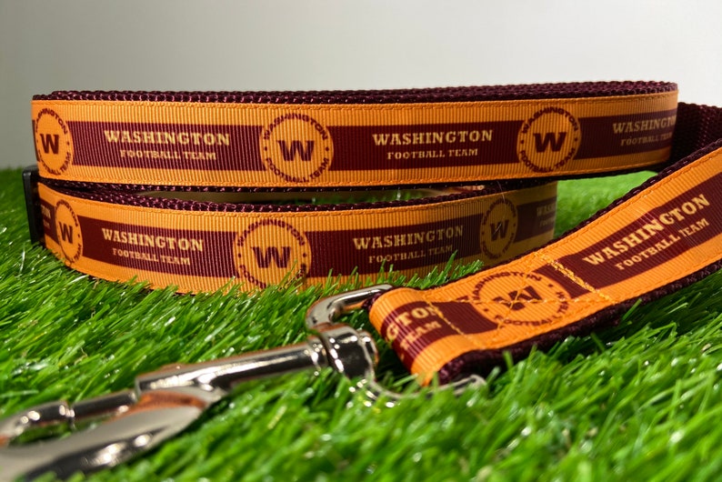 Washington Football Team Sports Dog Collar Dog Collar and Etsy