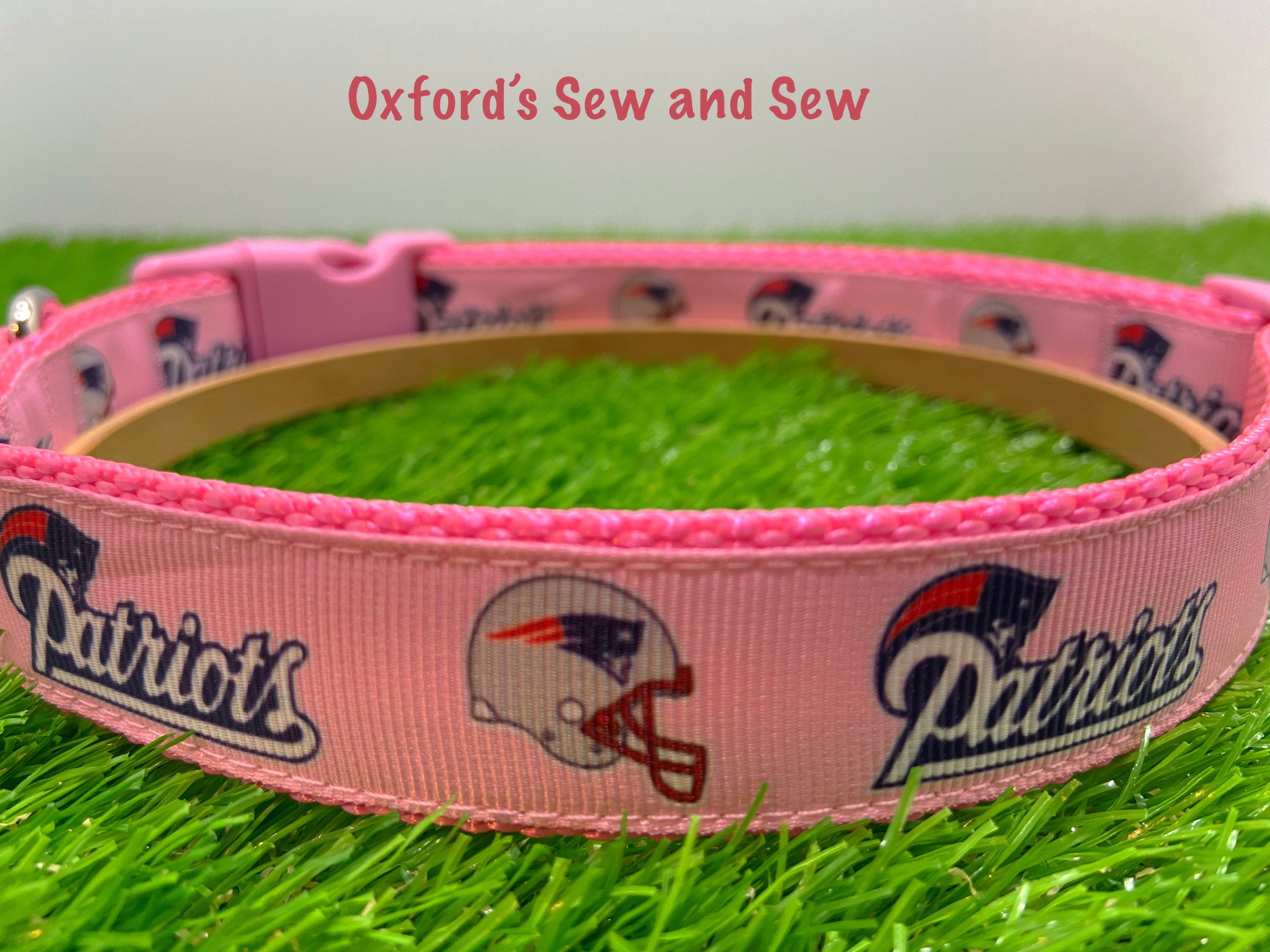 Pink Patriots Collar Etsy
