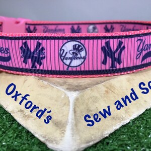 Notre Dame Pink Female Dog Football Dog Collar all Sizes and Optional Matching Leash Etsy