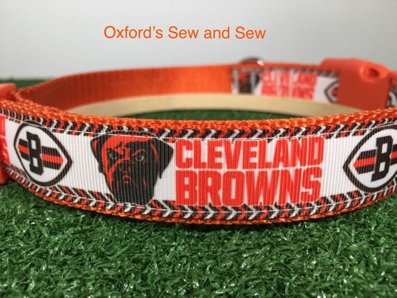 browns dog collar