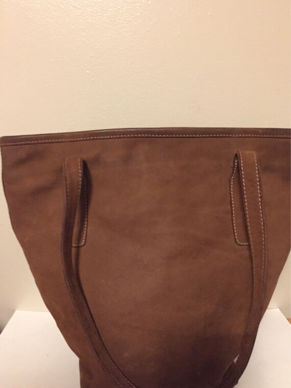 Soft leather bucket purse **Made in USA