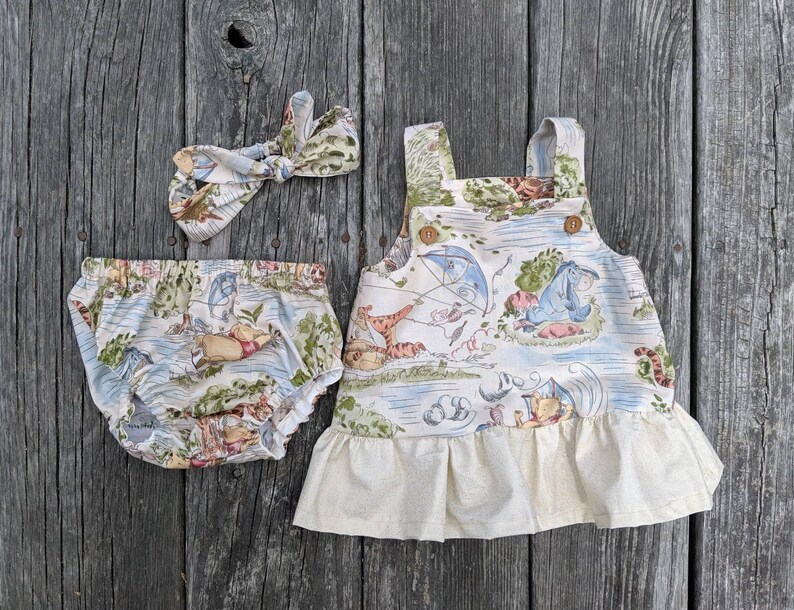 winnie the pooh baby girl outfit
