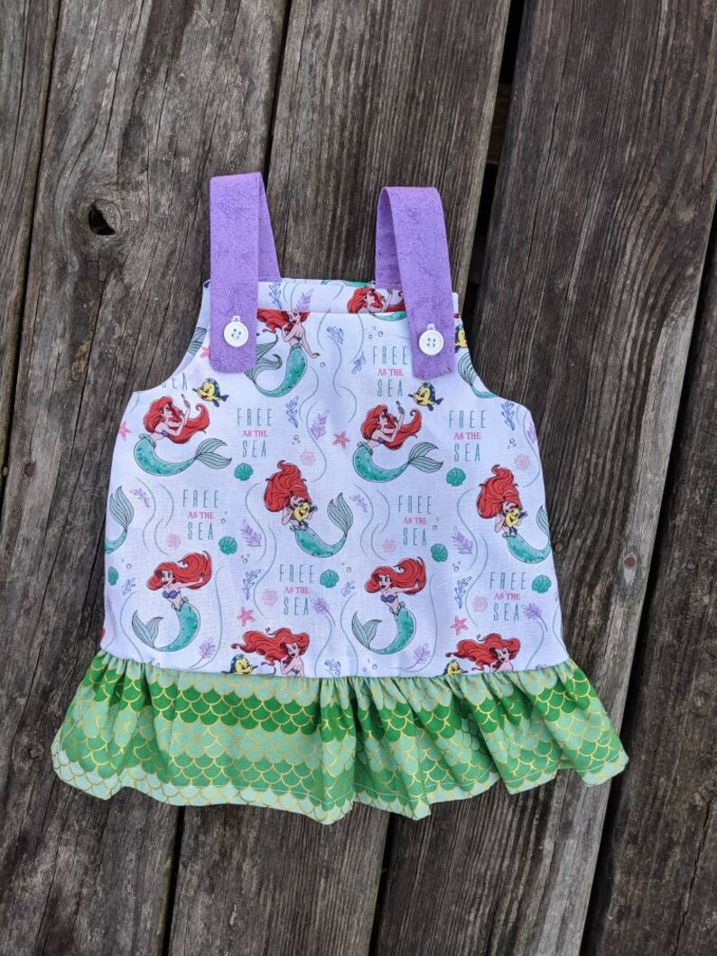 little mermaid baby clothes