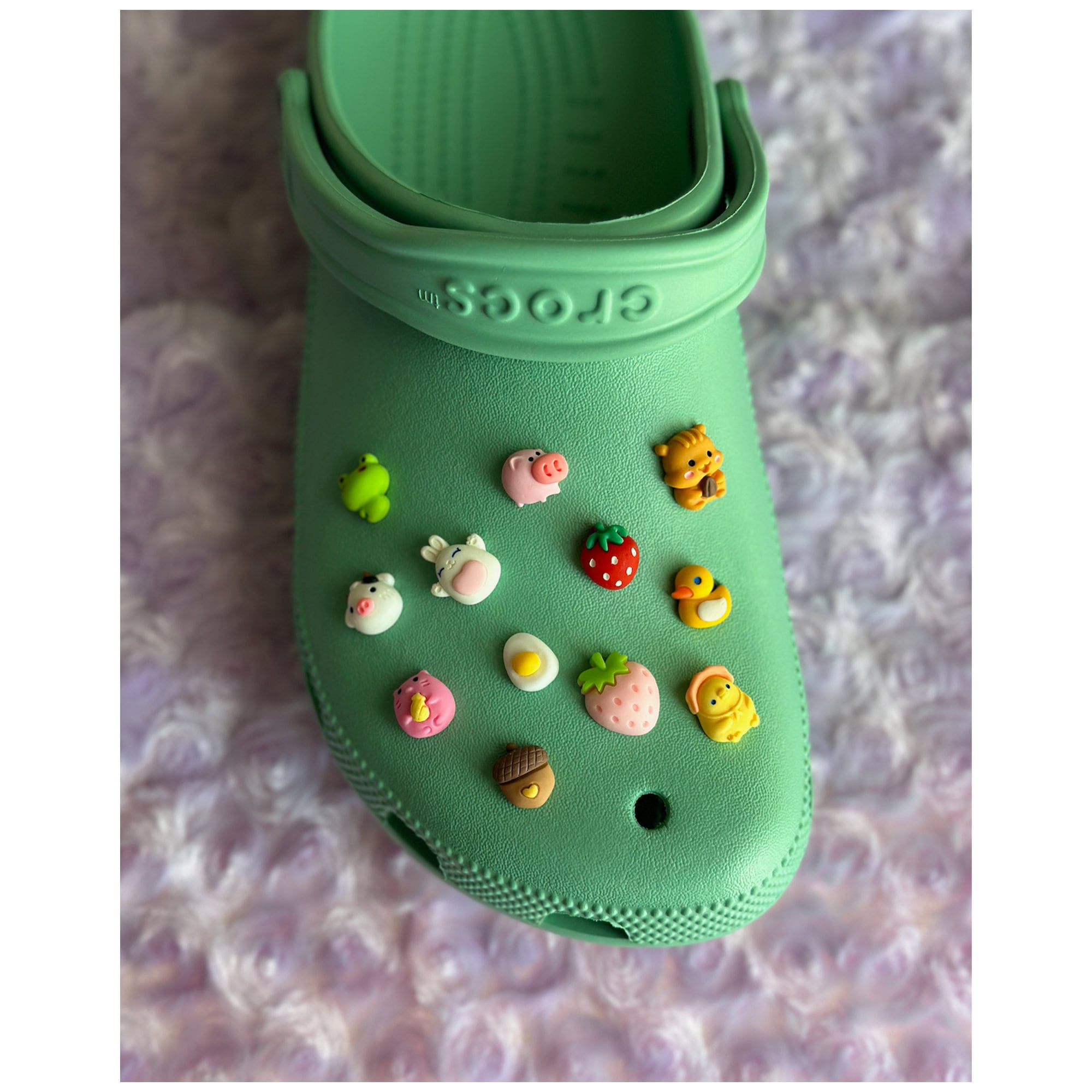 CROCS, Accessories, 55 Fun Croc Charms Adorable Mini Gummi Bear Shoe  Charm Lime Green