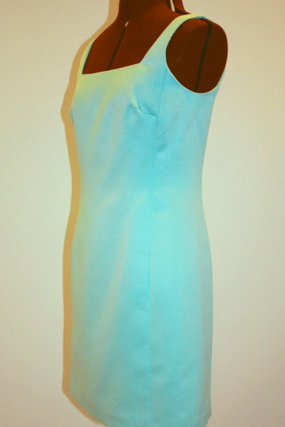 Two Piece Aqua Ensemble a la "Jackie O" Price Red… - image 6