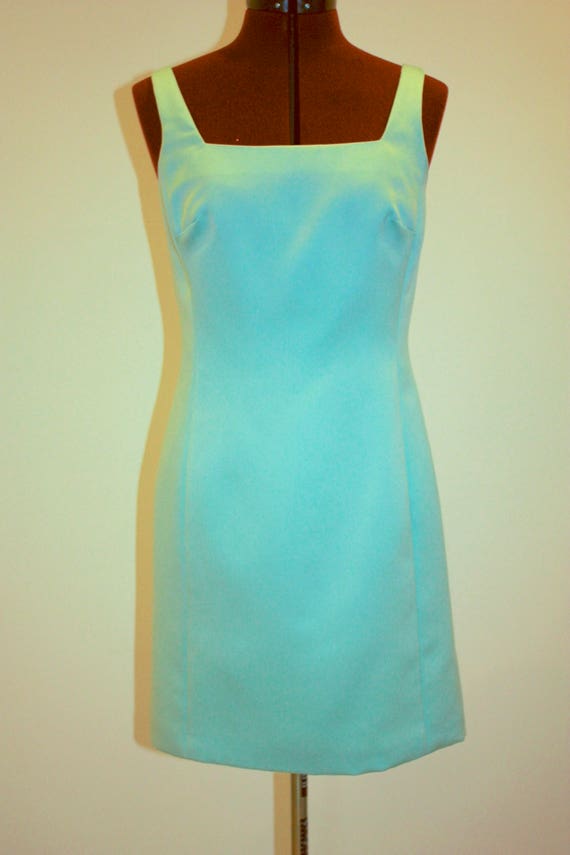 Two Piece Aqua Ensemble a la "Jackie O" Price Red… - image 4