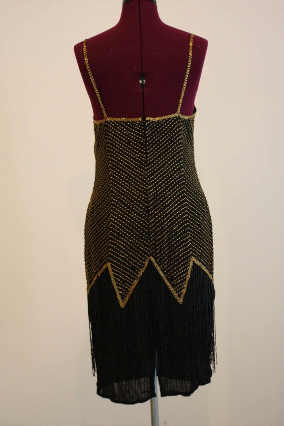 beaded flapper style dress Modern 20s Style Beaded Flapper Dress main image 0
