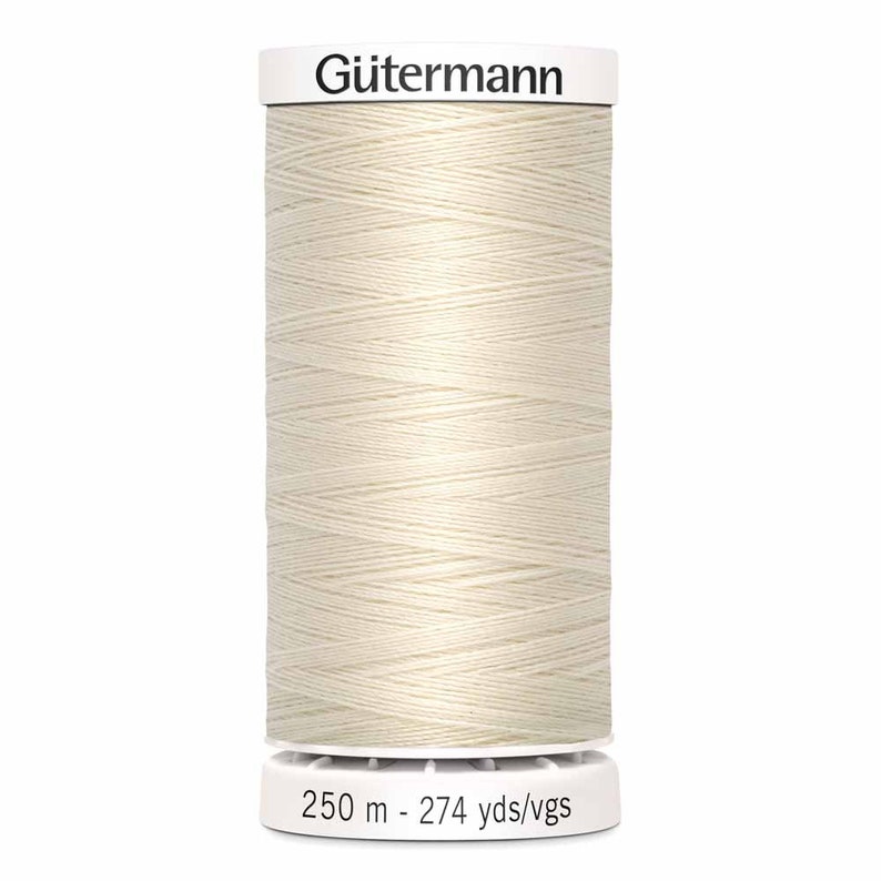 Gutermann Polyester Thread, Sew All Thread, 1 Spool Gutterman Thread, Machine Sewing Thread, Sewing Accessories, Sewing Supplies, Craft Help image 9