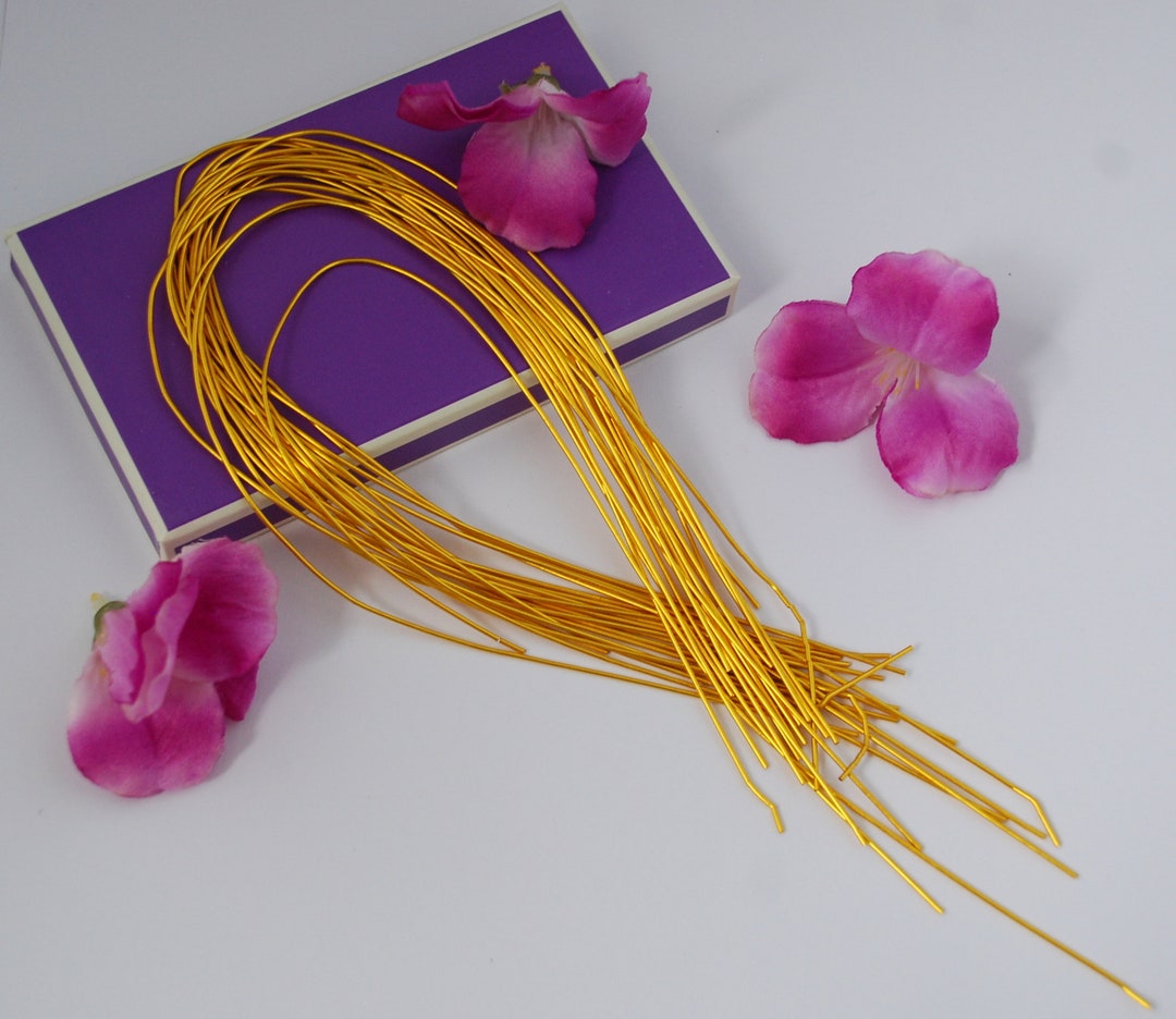 Tambour French Bullion Wire Purl French Wire in Gold Color - Etsy