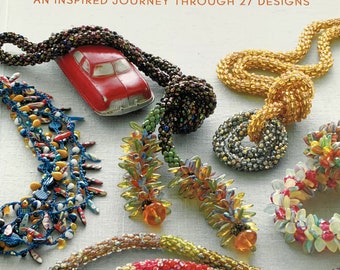 Bead Crochet Jewelry: An Inspired Journey Through 27 Designs Paperback Book, Bead Book, Beading Supply, Beading Book, Gift for Her