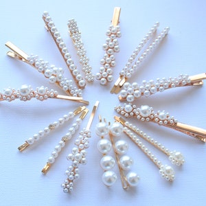 Perlen Haarspange, künstliche Birne Haarspange, Hochzeit Haar-Dekor, Haar-Accessoire, Perle Haarspange, Geschenk für sie, Geschenk für Freundin