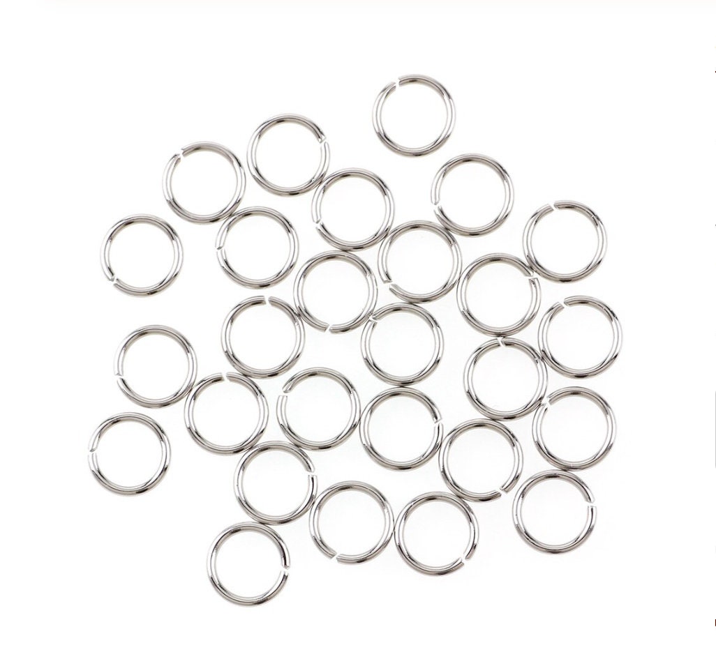 DICOSMETIC 210Pcs 3 Sizes Oval Jump Rings 2/3mm Golden Open Jump Rings  Round Connector Rings Stainless Steel Jump Rings Oval Split Rings Jewelry  Findings for Earring Jewelry Making 