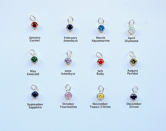 Ciondolo Con Pietra Preziosa A Castone - Ciondolo Rotondo Sfaccettato - Ciondoli In Argento Sterling Placcato Oro - Ciondoli Con Pietra Portafortuna Per Collana - 14 Mm (1 Pz) SKU: 201102 - Italia - Foto 2