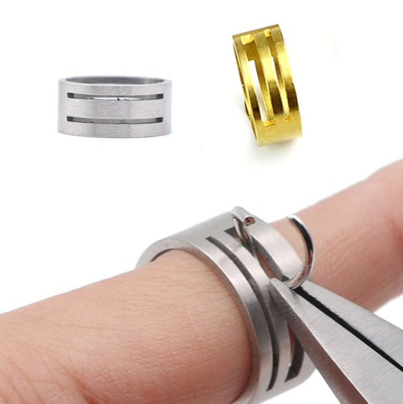 5/10Pcs Easy Open Jump Ring Tools Closing Finger Jewelry Tools