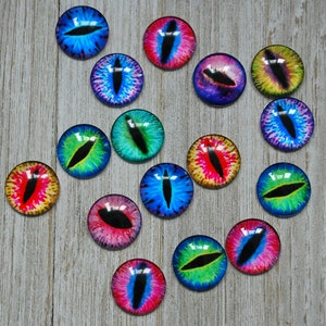 Papier photo Cabochons dôme en verre, Cabochons de 25 mm, Cabochons en verre oeil de chat, Cabochon artisanal, Fabrication de bijoux, Apprêts de bijoux