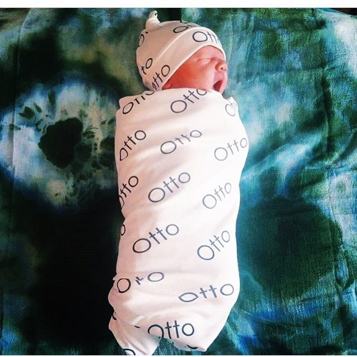Personalized Swaddle Blanket / Swaddle Set / Custom Swaddle Etsy
