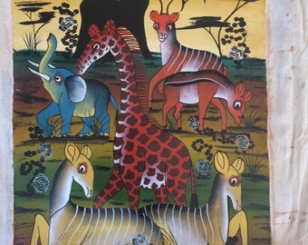 Fish tinga tinga oil painting wallhanging painting home d\u00e9cor africa art oil painting on canvas kenya painting,kids room painting Fish tinga tinga oil painting wallhanging painting home d\u00e9cor africa art oil painting on canvas kenya painting,kids room painting