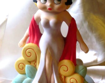 Genuine Betty Boop Porcelain Doll Shopping Spree, Betty Boop