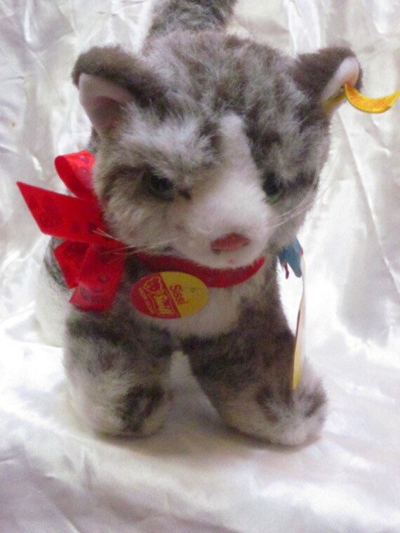 steiff tabby cat