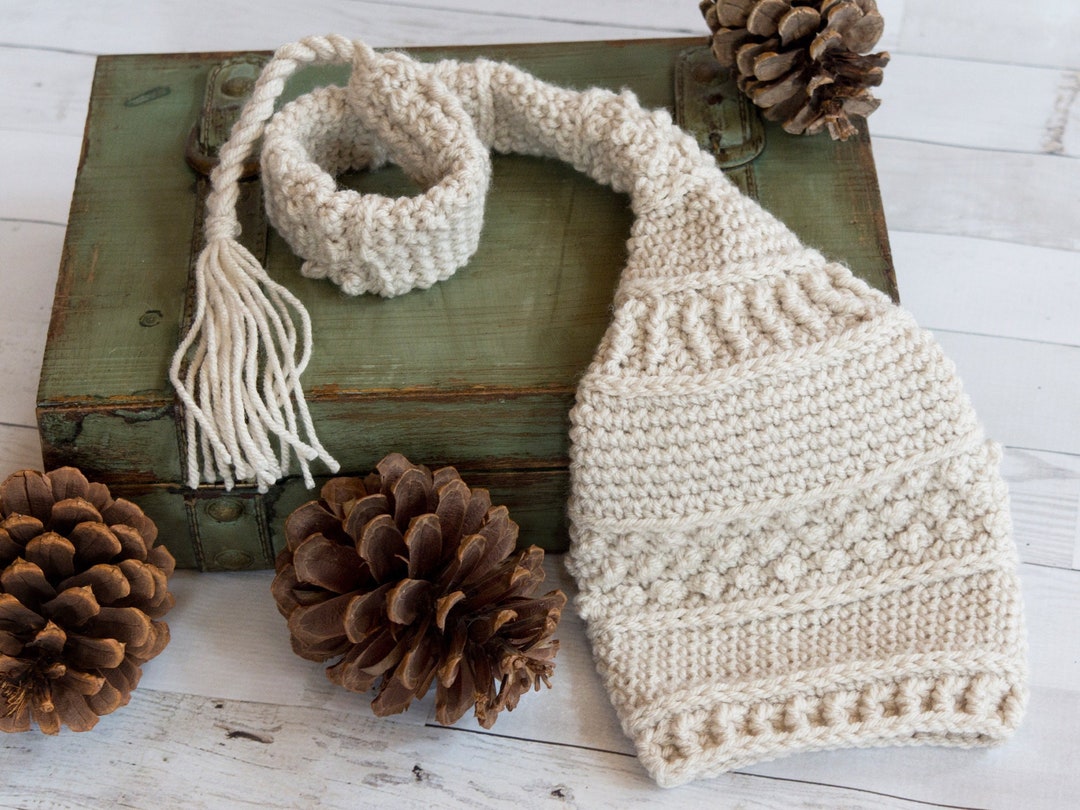 Stocking Cap Crochet Pattern DIGITAL PDF PATTERN Baby Hat Pattern ...