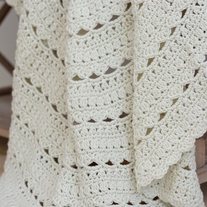 Round Crochet Blanket Pattern DIGITAL PDF DOWNLOAD Circular Throw ...
