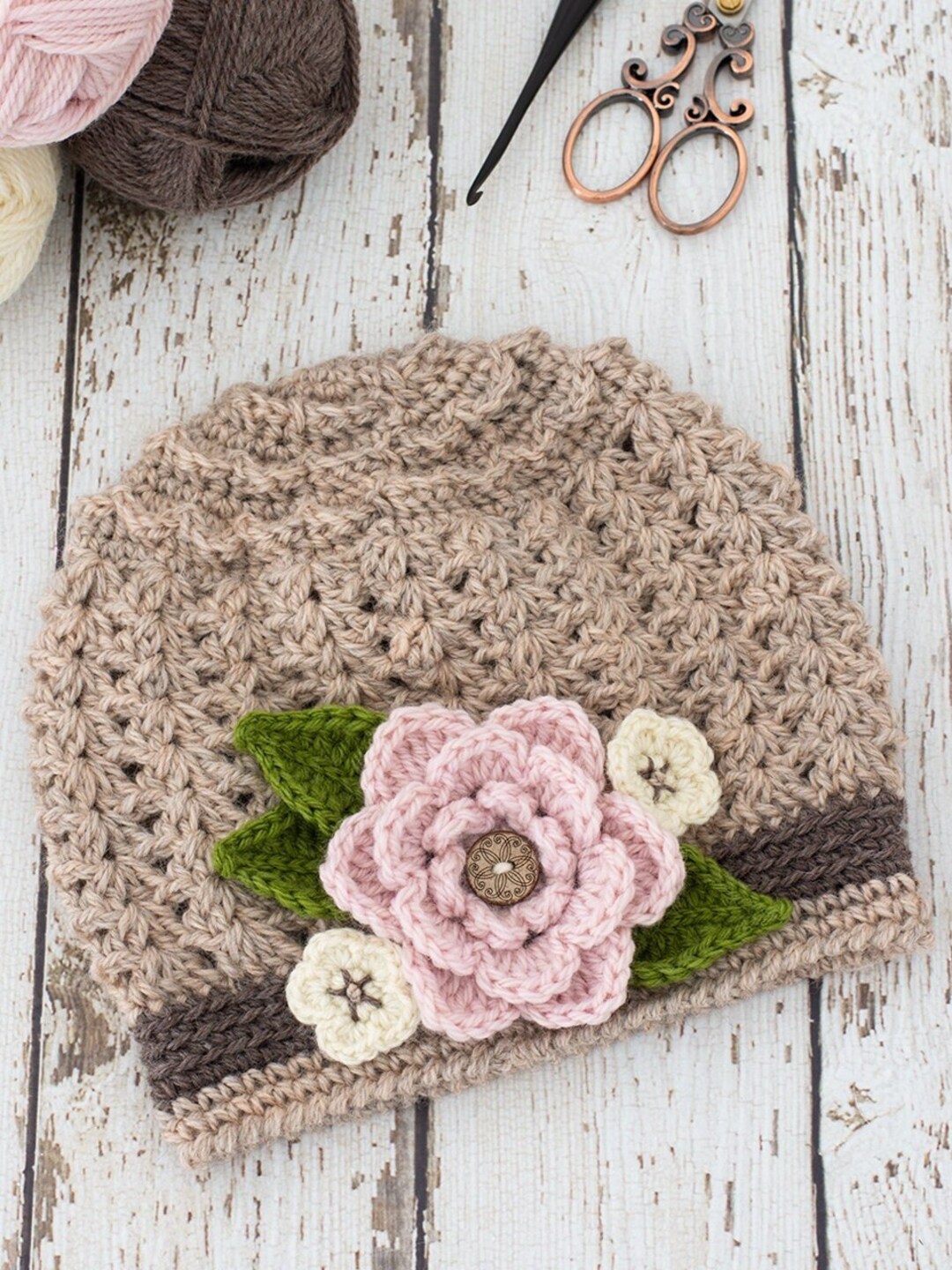 Crochet Slouch Hat Pattern DIGITAL PDF DOWNLOAD Slouchy Beanie Crochet ...