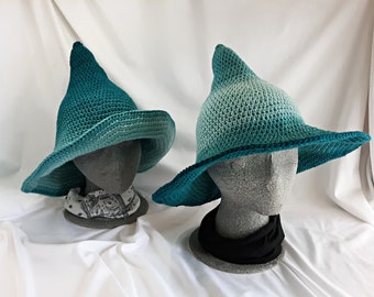 Ombre Witch Hat Color Fade Sorcerer 