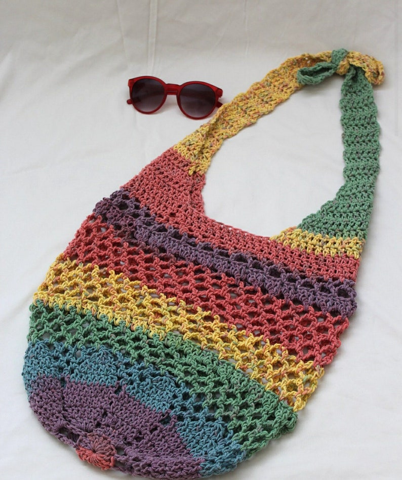 knitted grocery bag pattern