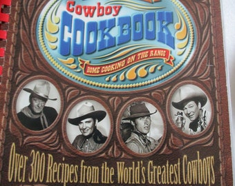 Cowboy Cookbook Etsy
