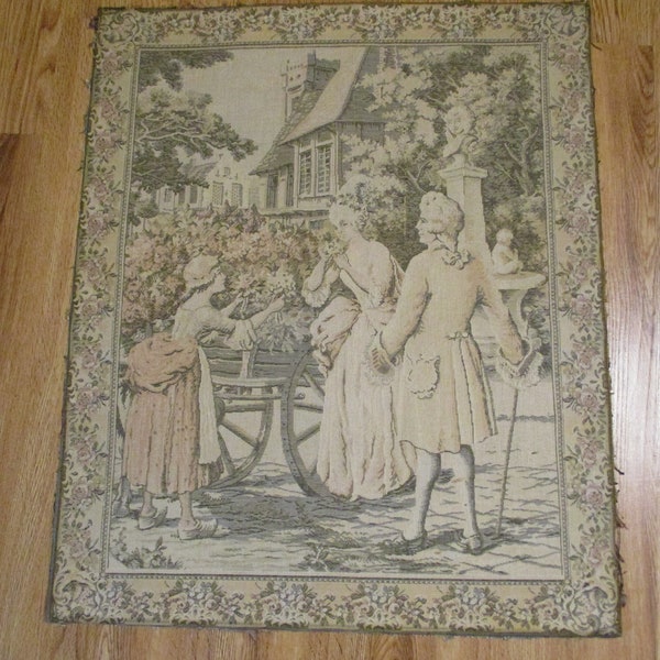 Antique Tapestry From France