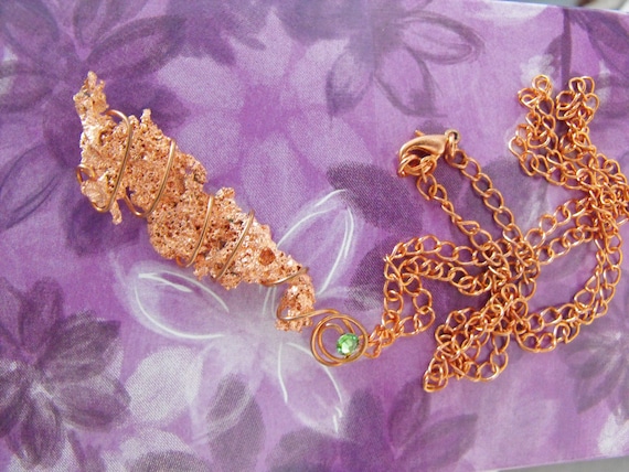 Michigan Native Copper Pendant