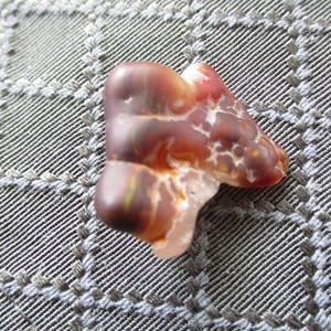 Arizona Raw Fire Agate Droplet