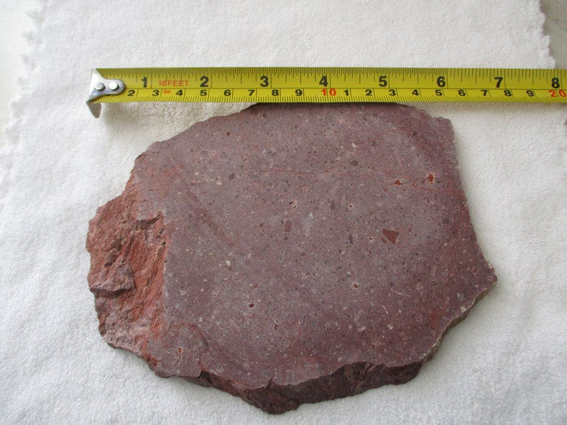 Large Pink Conglomerate Rock Slab Etsy