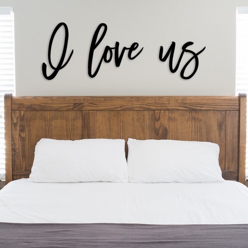I Love Us Metal Wall Decor Etsy